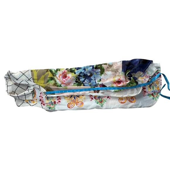 Cyrena embroidered patchwork tunic dress M boho western Coastal Cowgirl - Picture 7 of 11